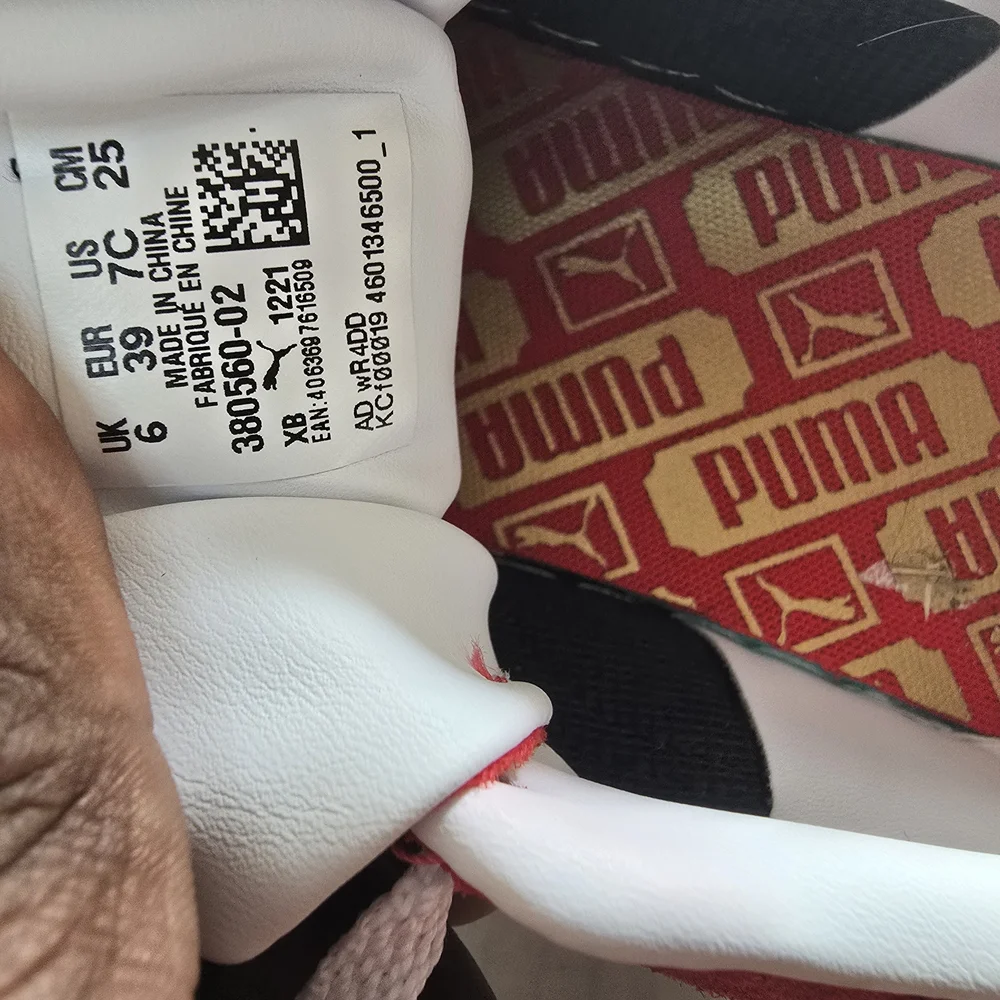Red‎ and White Sneakers